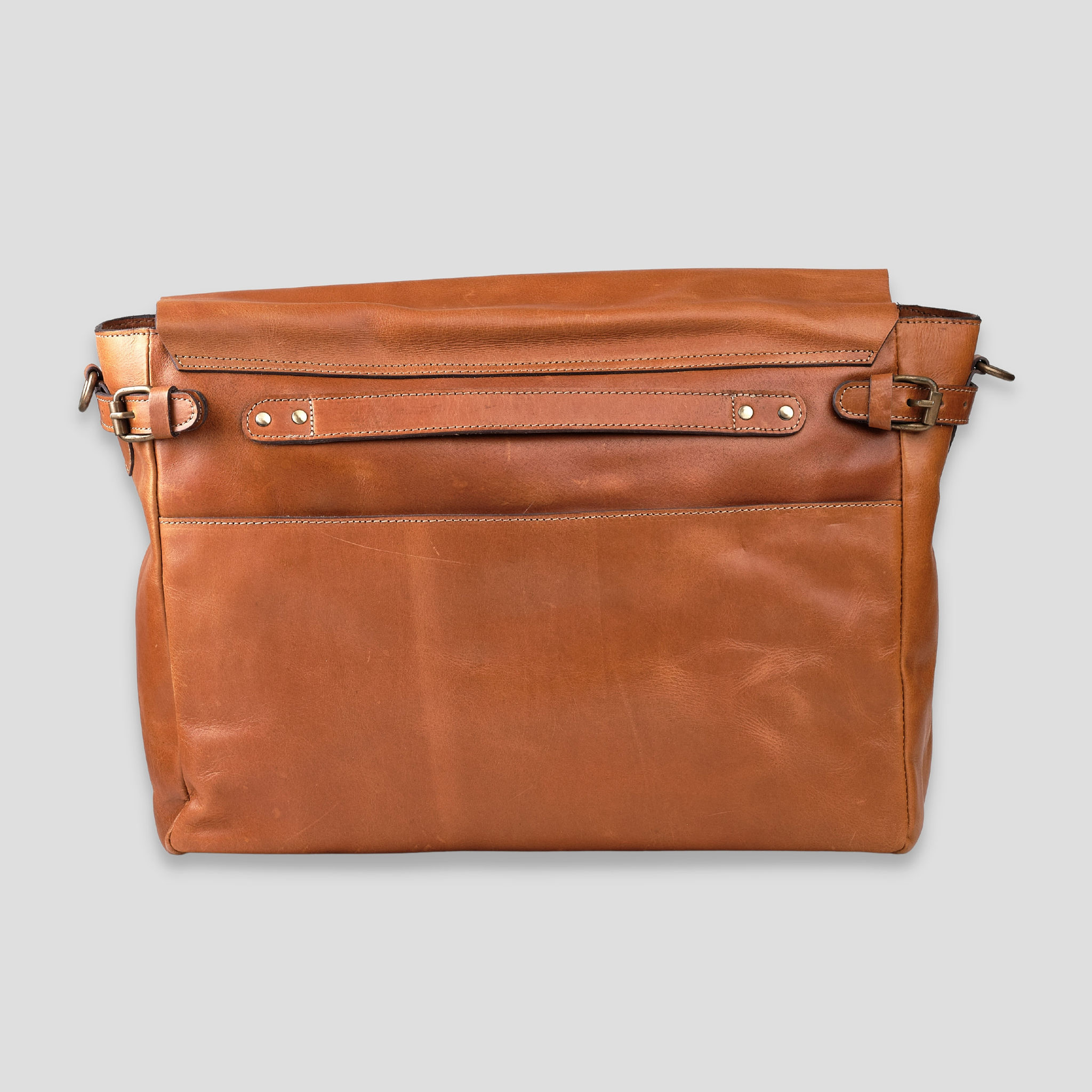Unisex Messenger Bag Niche Leather
