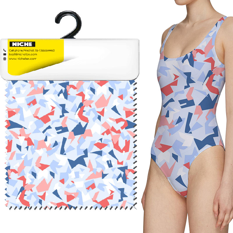 4 Way Stretch Print Fabric For Swimsuit NICHE TEX