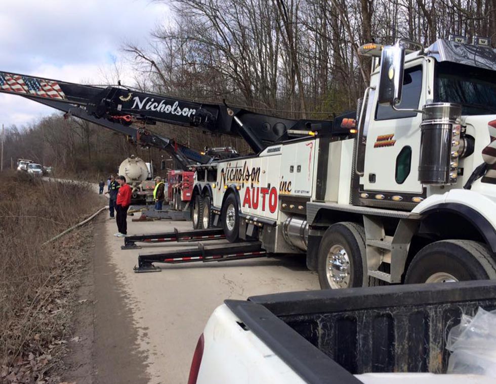 Home Nicholson Auto Heavy Duty Towing Equipment Haul West Virginia