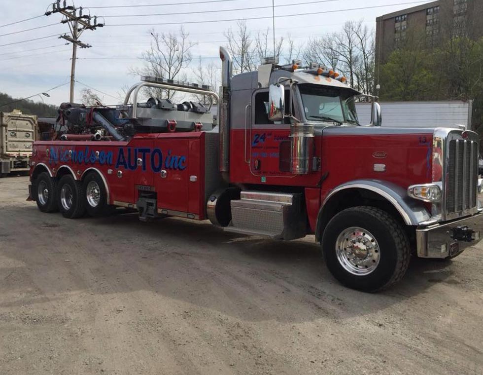 Home Nicholson Auto Heavy Duty Towing Equipment Haul West Virginia