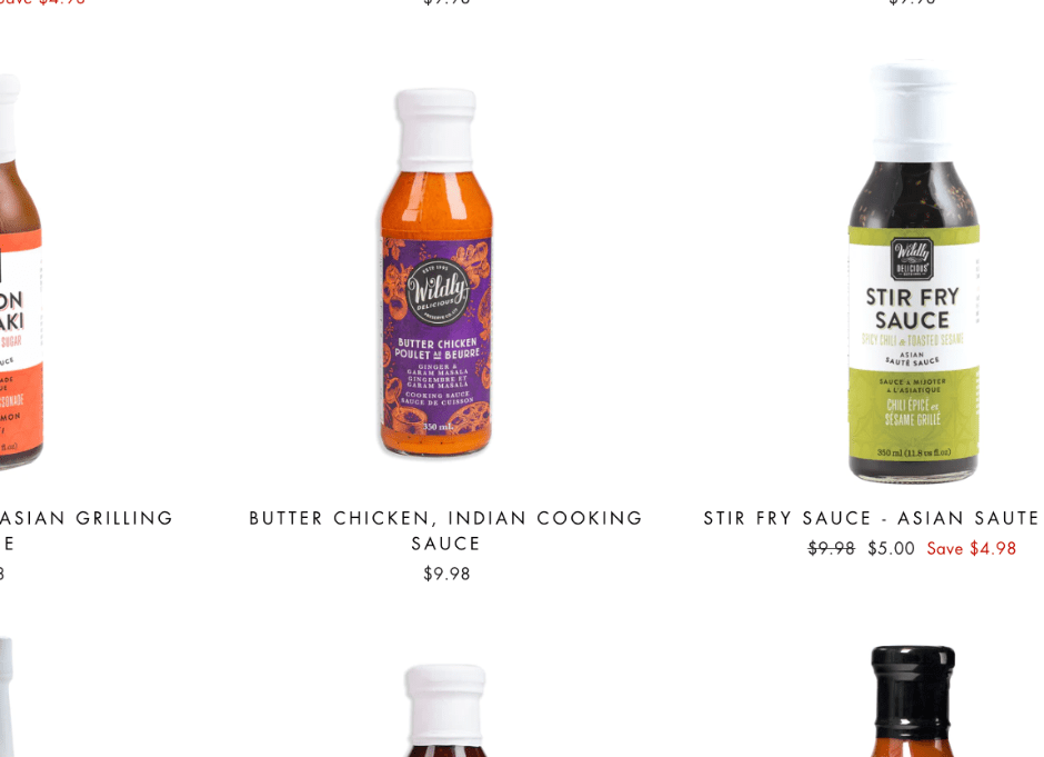 Ginger & Garam Masala Butter Chicken Cooking Sauce (Wildly Delicious