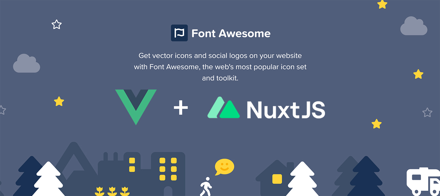 Setup font awesome in Vue and NuxtJS Nick Frostbutter