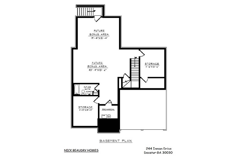 244 Inman Drive, Decatur Nick Beaudry Homes