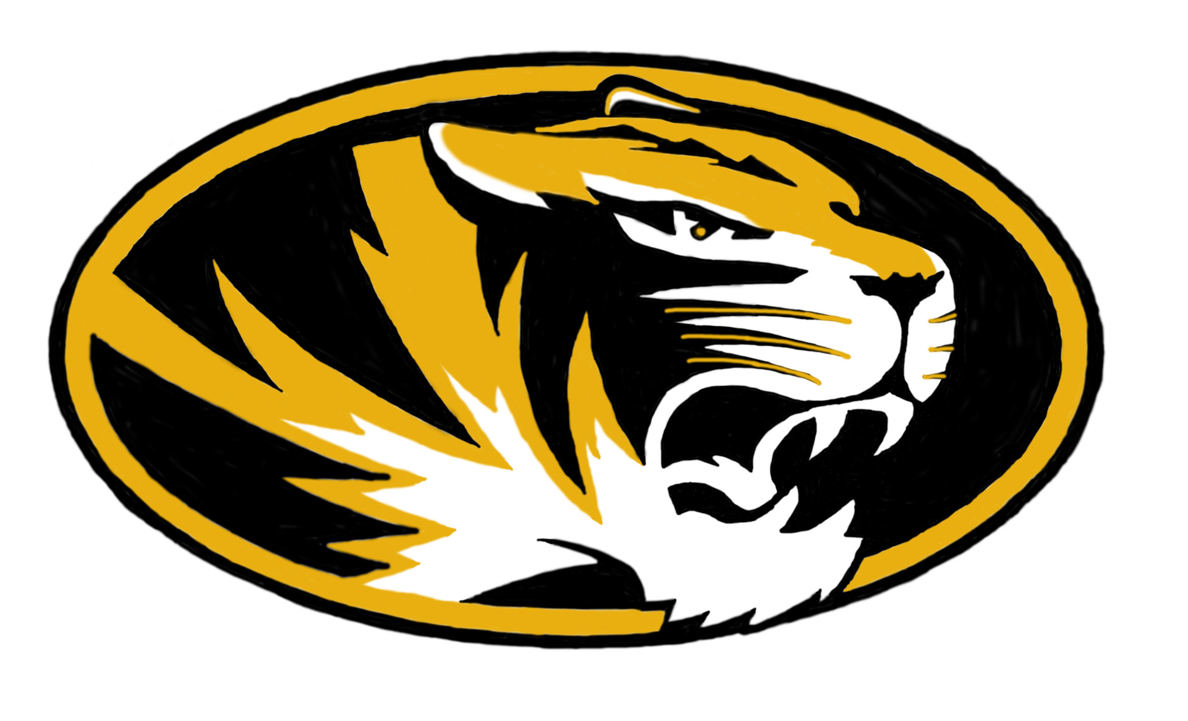 Mizzou Logo Stencil Pictures
