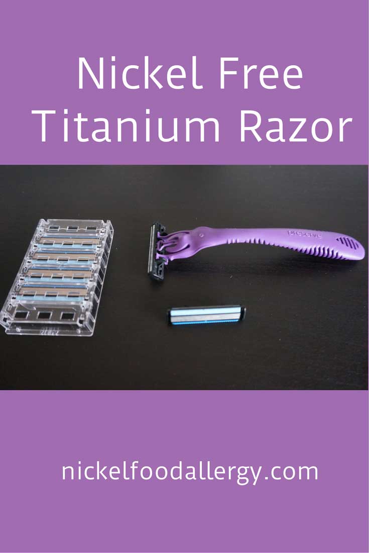 Nickel Free Titanium Razor Nickel Food Allergy
