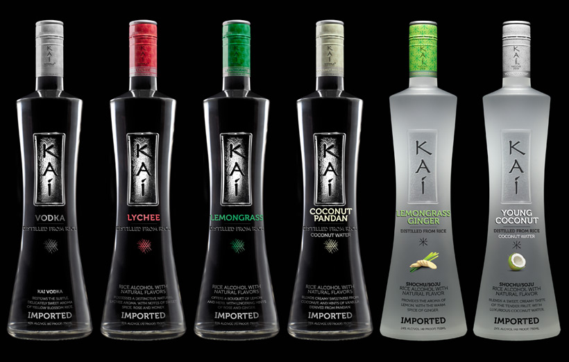 KAI Vodka Branding Nick Hunsinger