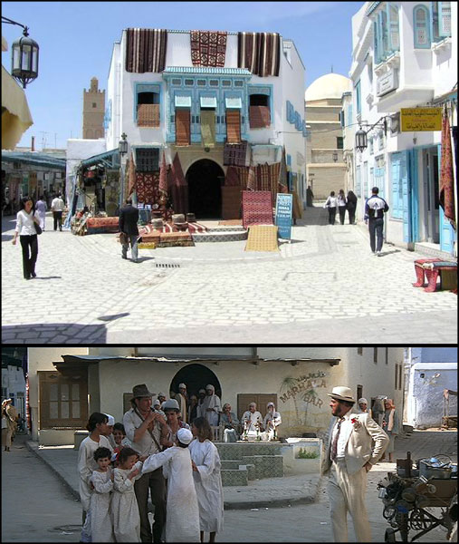 Indiana Jones filming location in Kairouan