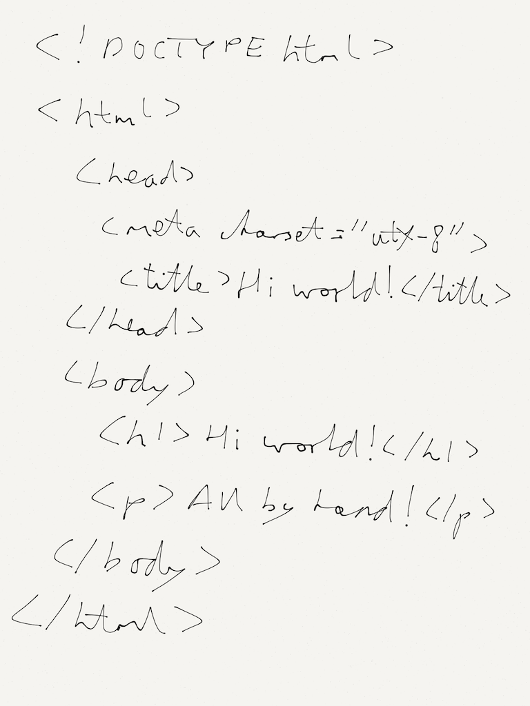 HTML By Hand Nick Jackson