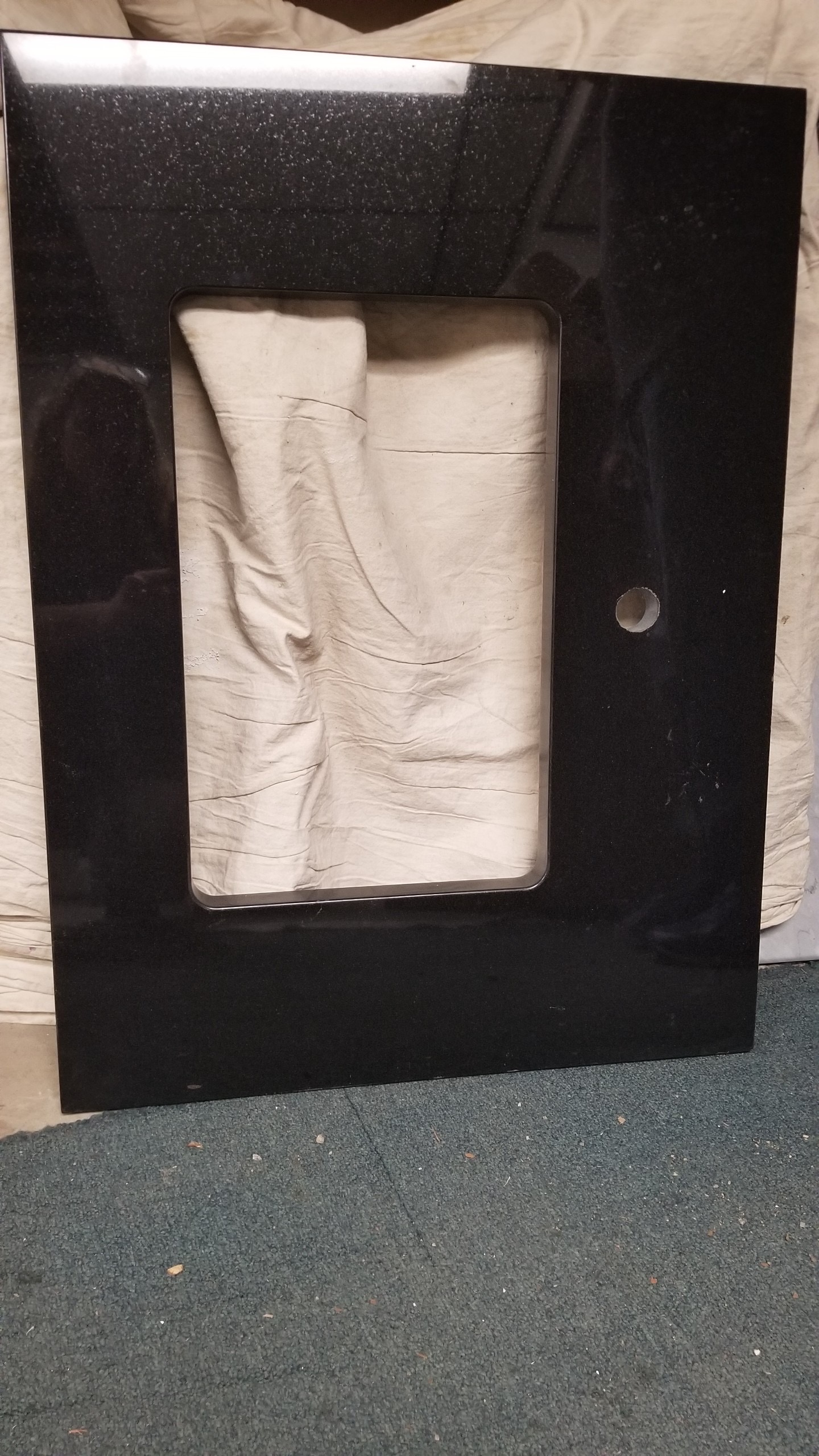 30" Black Granite Vanity Top Nicklas Supply