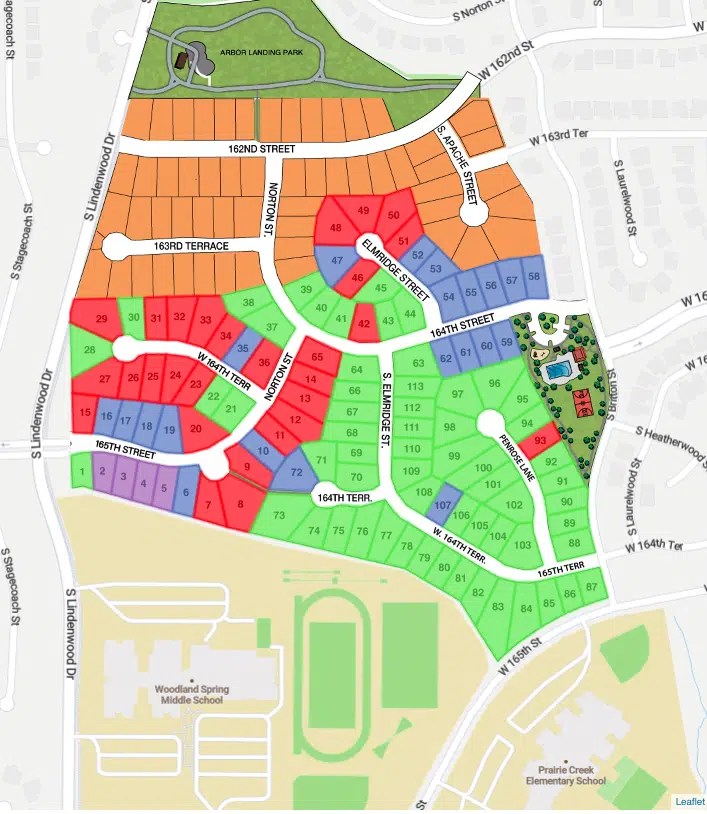 New Homes In Olathe Stonebridge Community