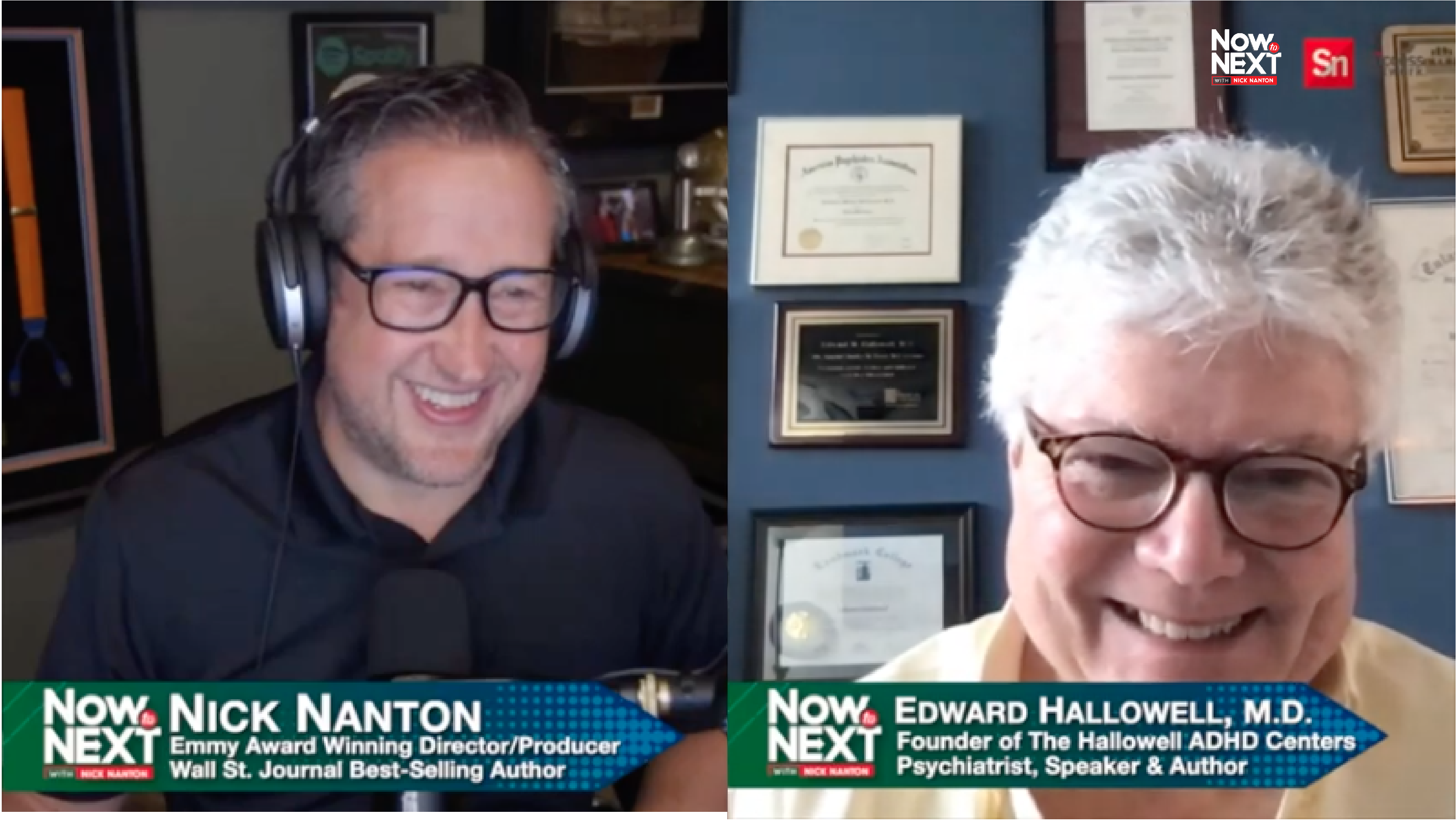 Understanding ADHD (Now to Next With Dr. Edward Hallowell) Nick Nanton