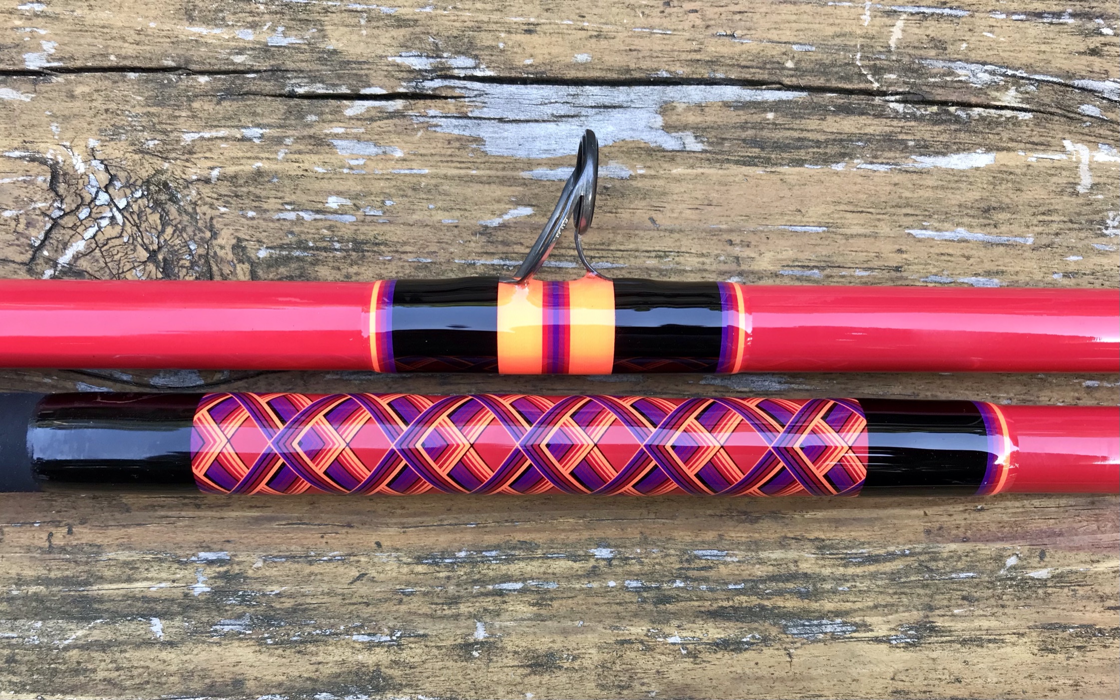 CANDY APPLE RED Nicks Custom Rods