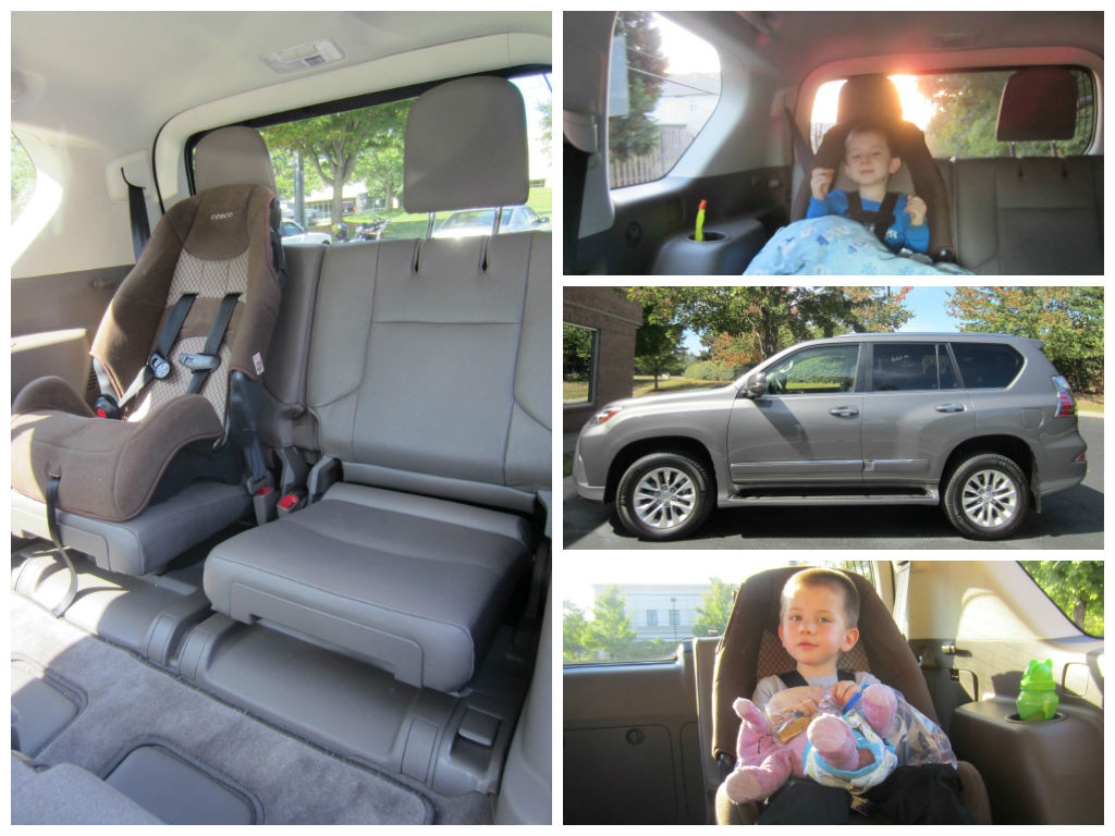 Folding Down/Up The 3rd Seats Of The 2014 Lexus GX 460 Family
