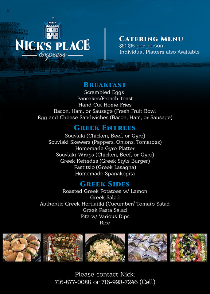 Catering Nick's Place Express