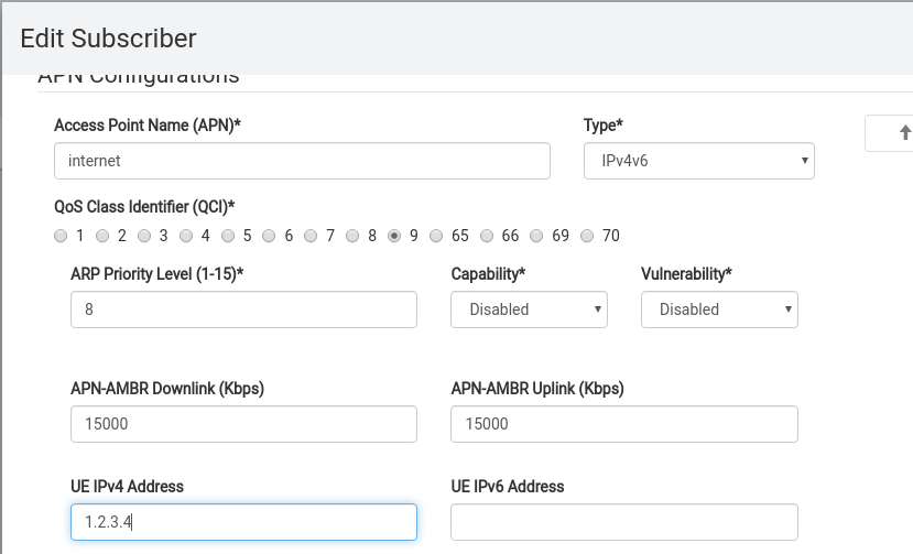 Open5GS EPC: Static IP Addresses for UEs / APNs / Subscribers – Nick vs