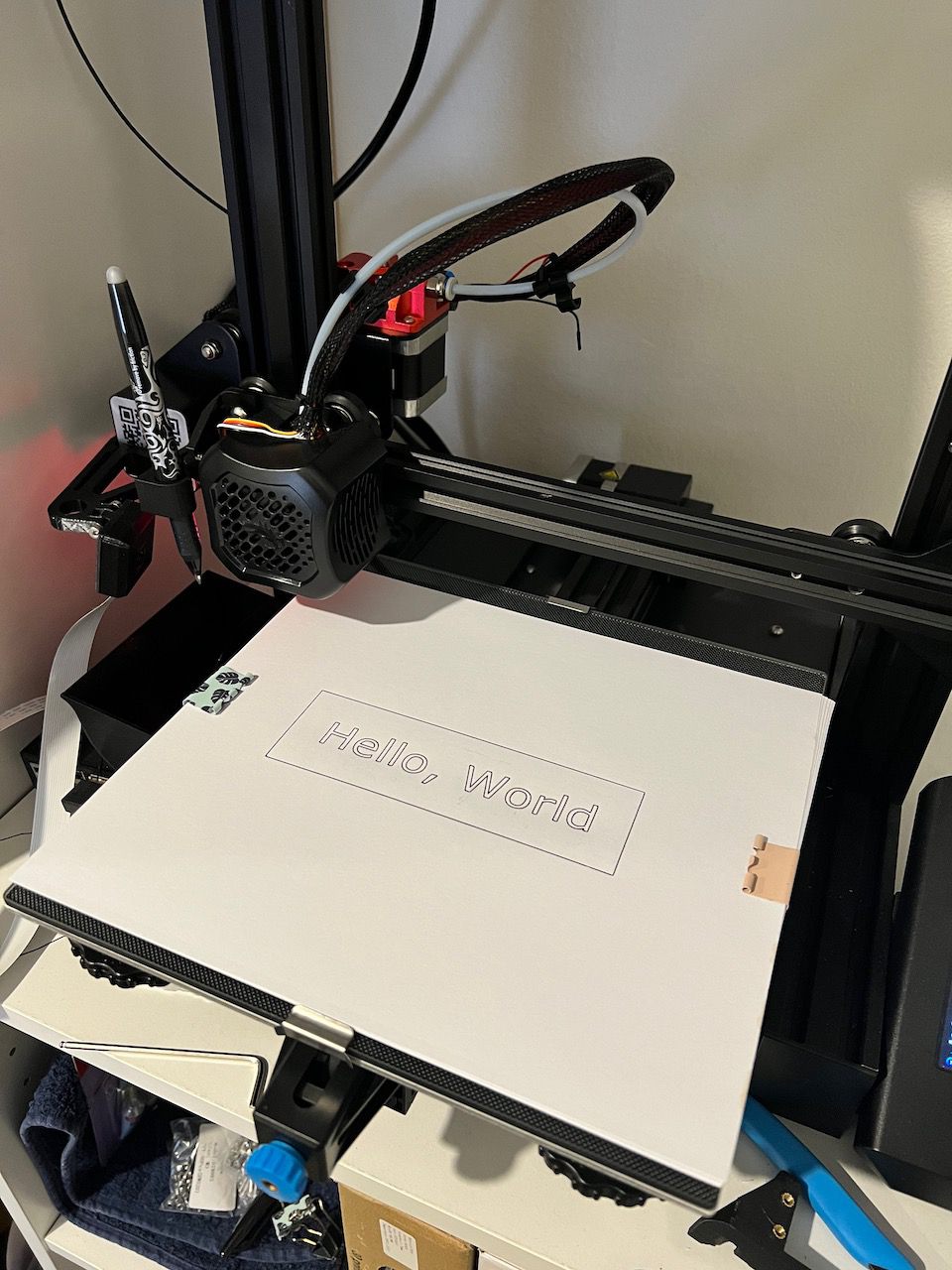 Ender 3 v2 Pen Plotter
