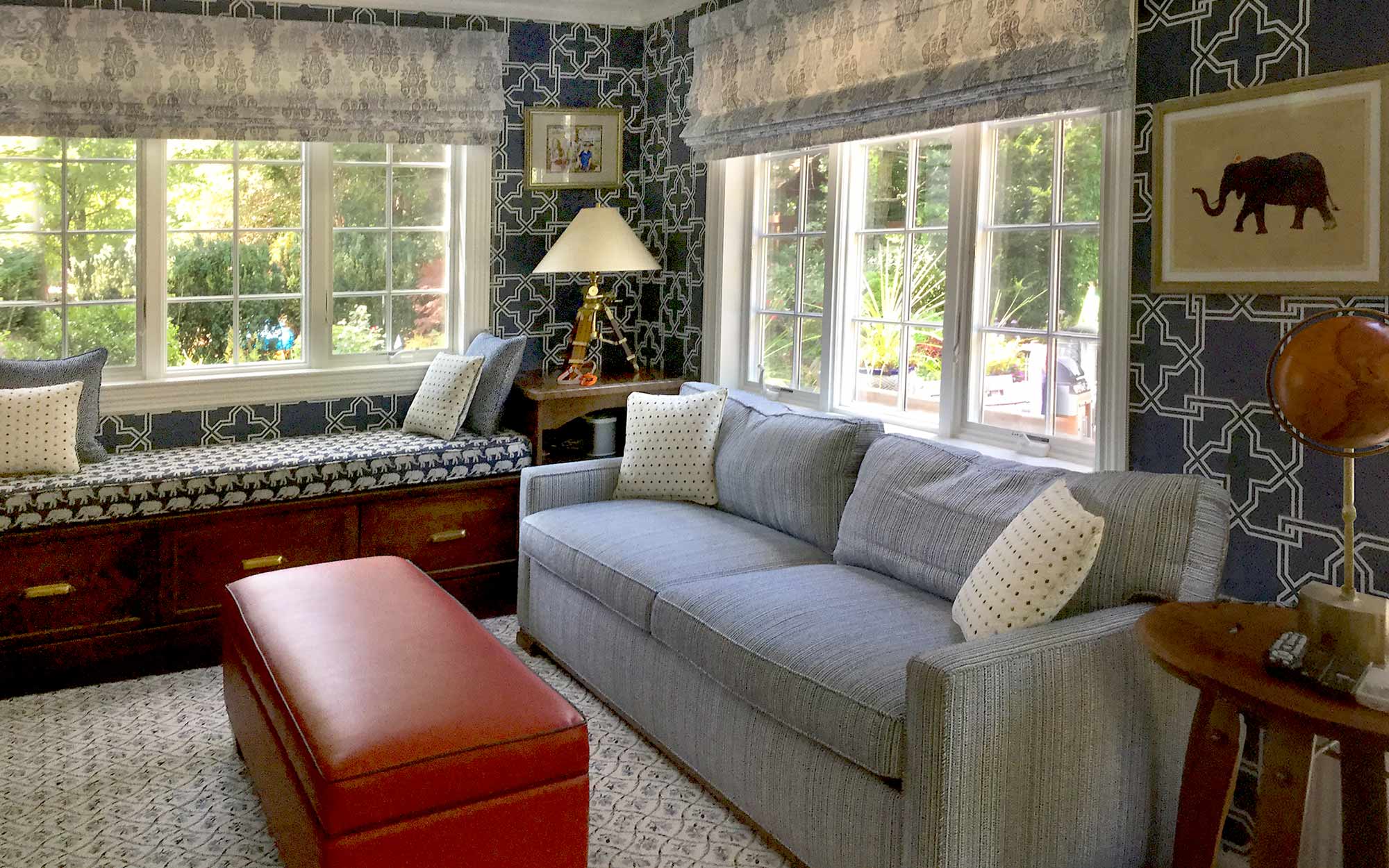 Nicole Interior Designs Custom Reupholstery Tuckahoe, NY