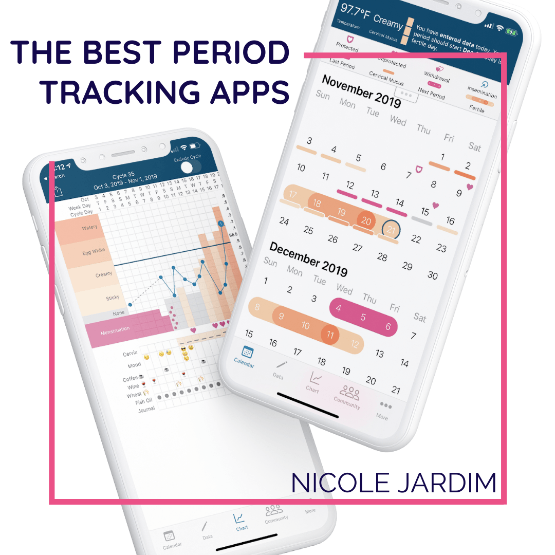 The Best Period Tracking Apps Nicole Jardim