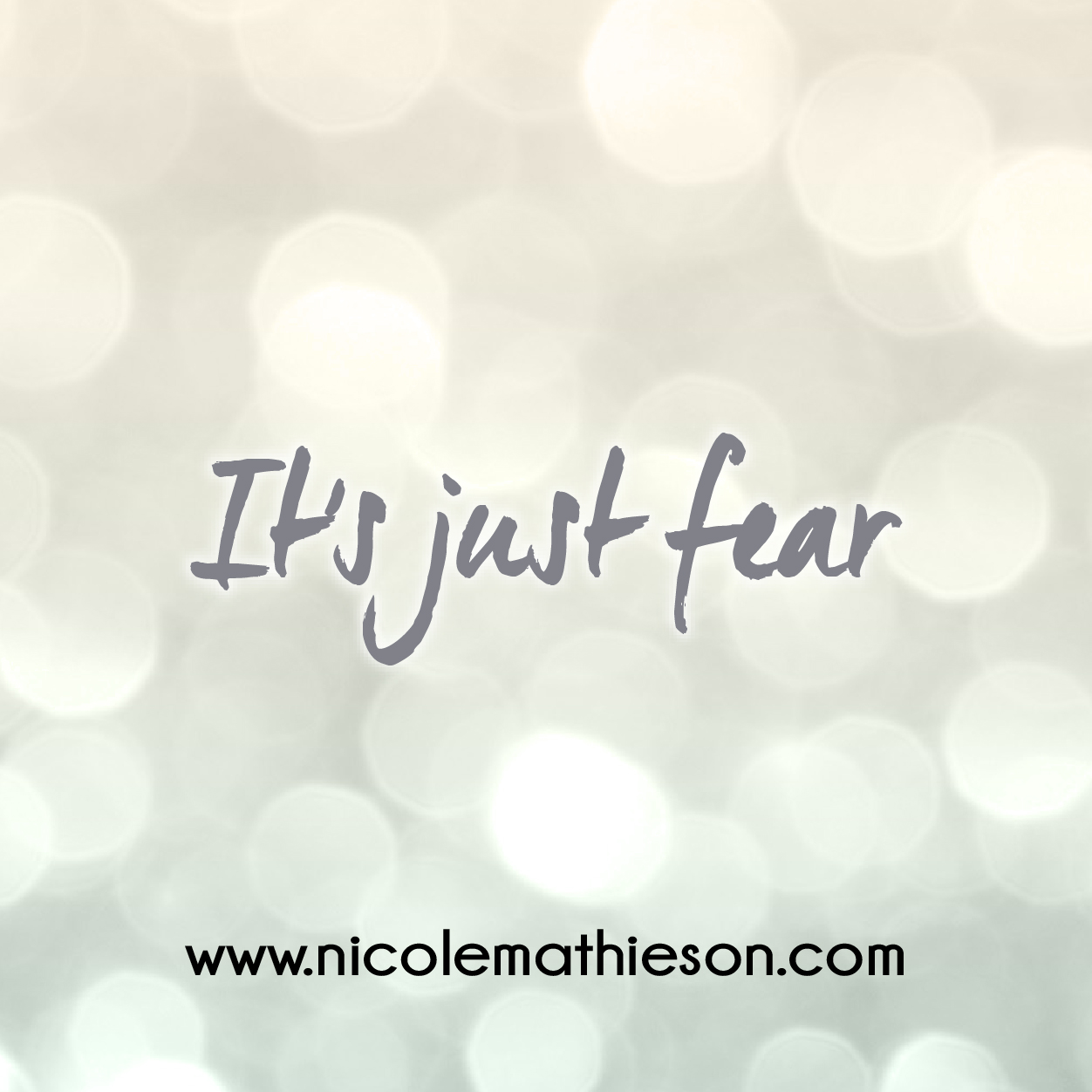 Coming up against a brick wall • Nicole Mathieson