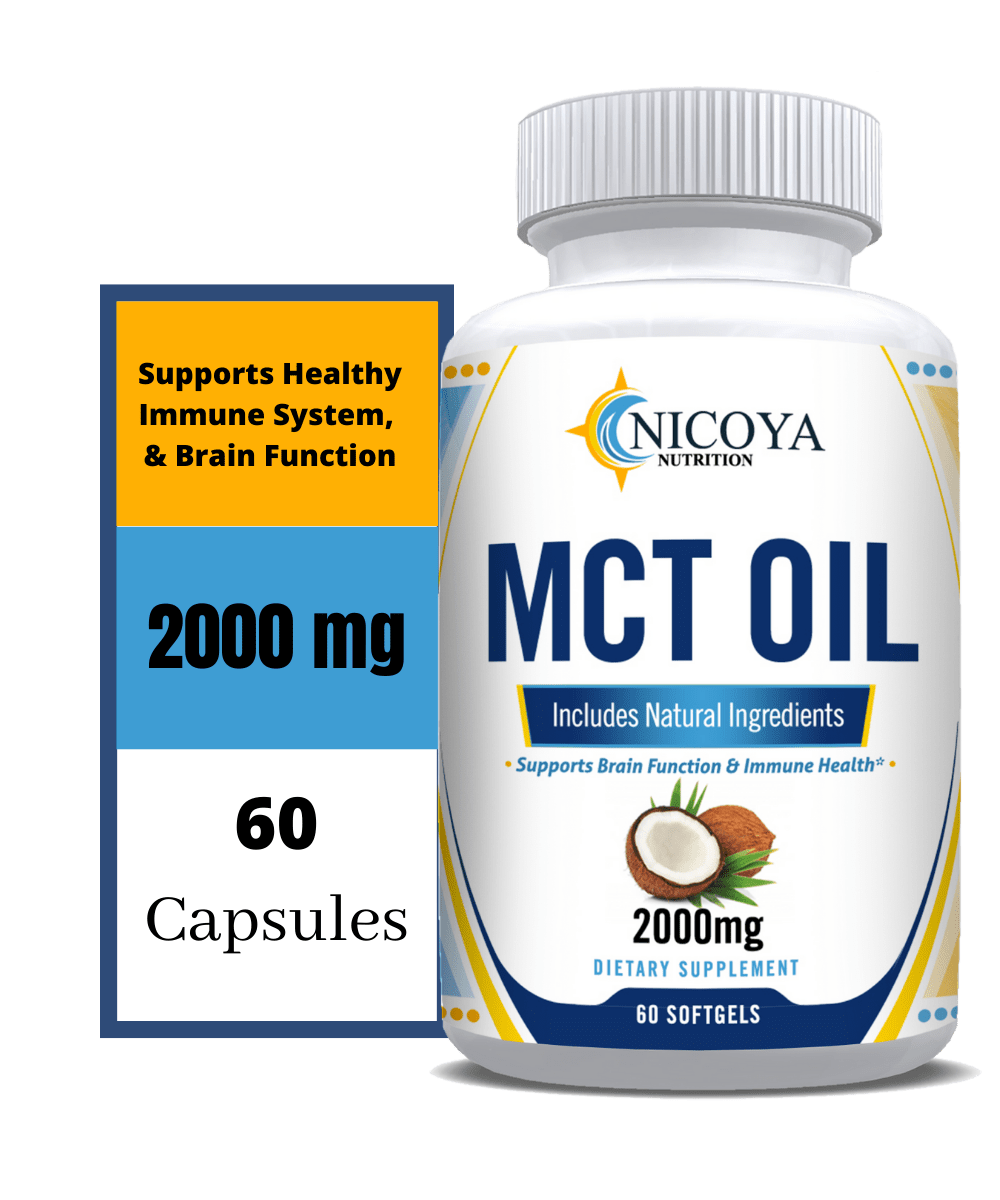 Natural MCT Oil Vitamin Supplement Nicoya Nutrition