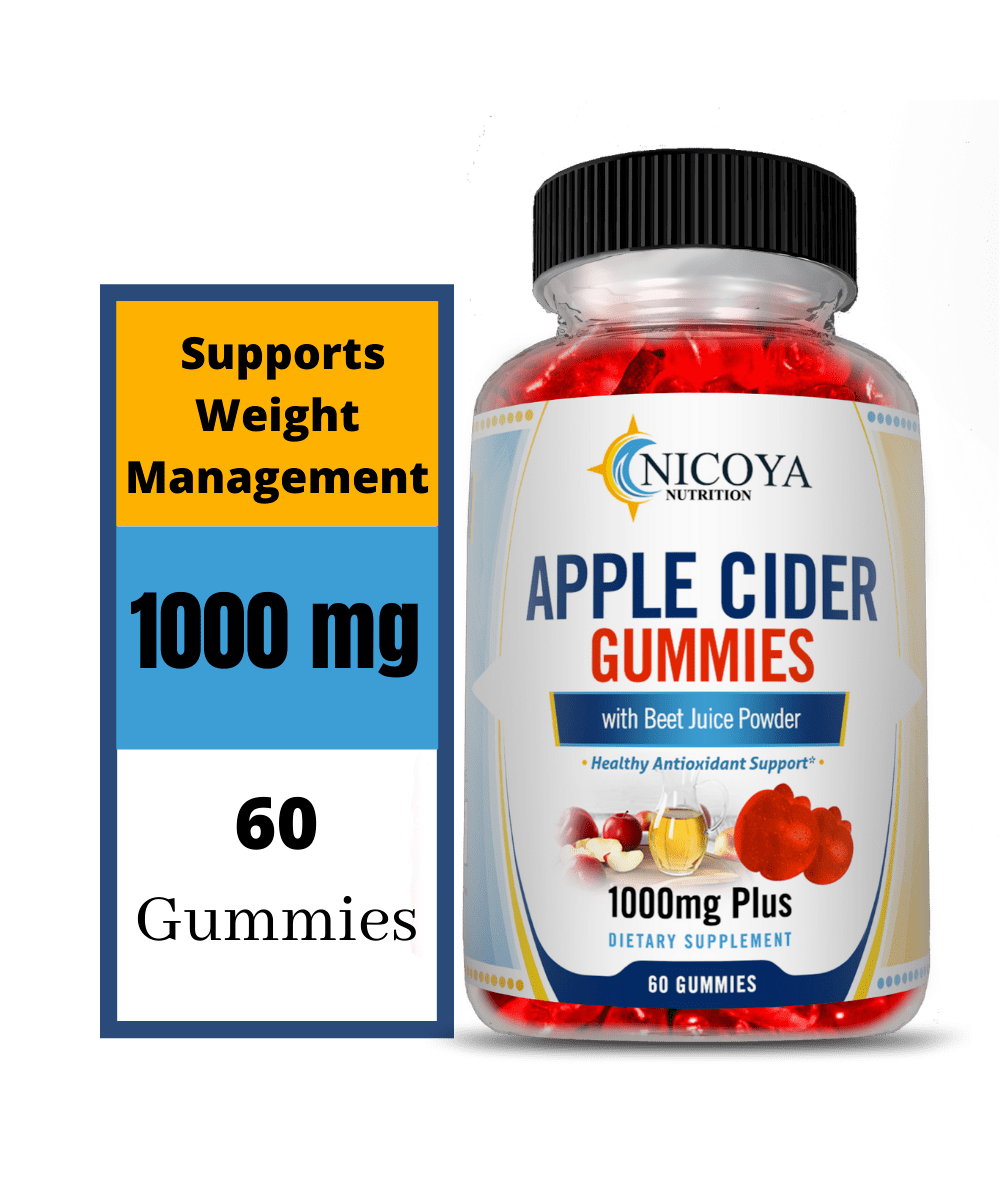 Apple Cider Vinegar Weight Loss Gummies Nicoya Nutrition
