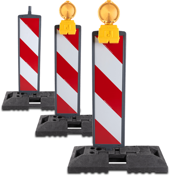 HOME NICROBASE traffic sign bases Rubber bases, modular structure
