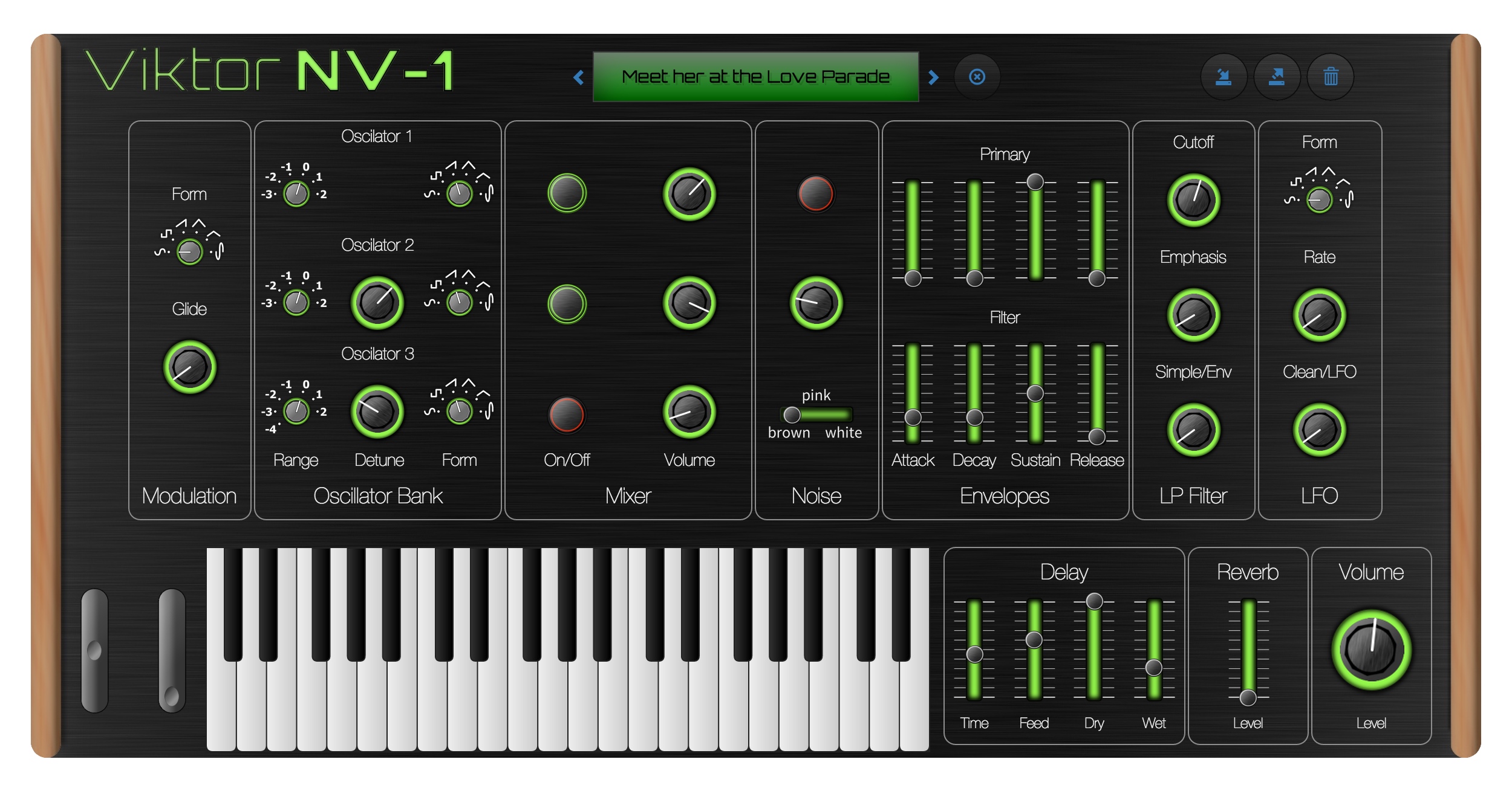 Viktor NV1 Synthesizer