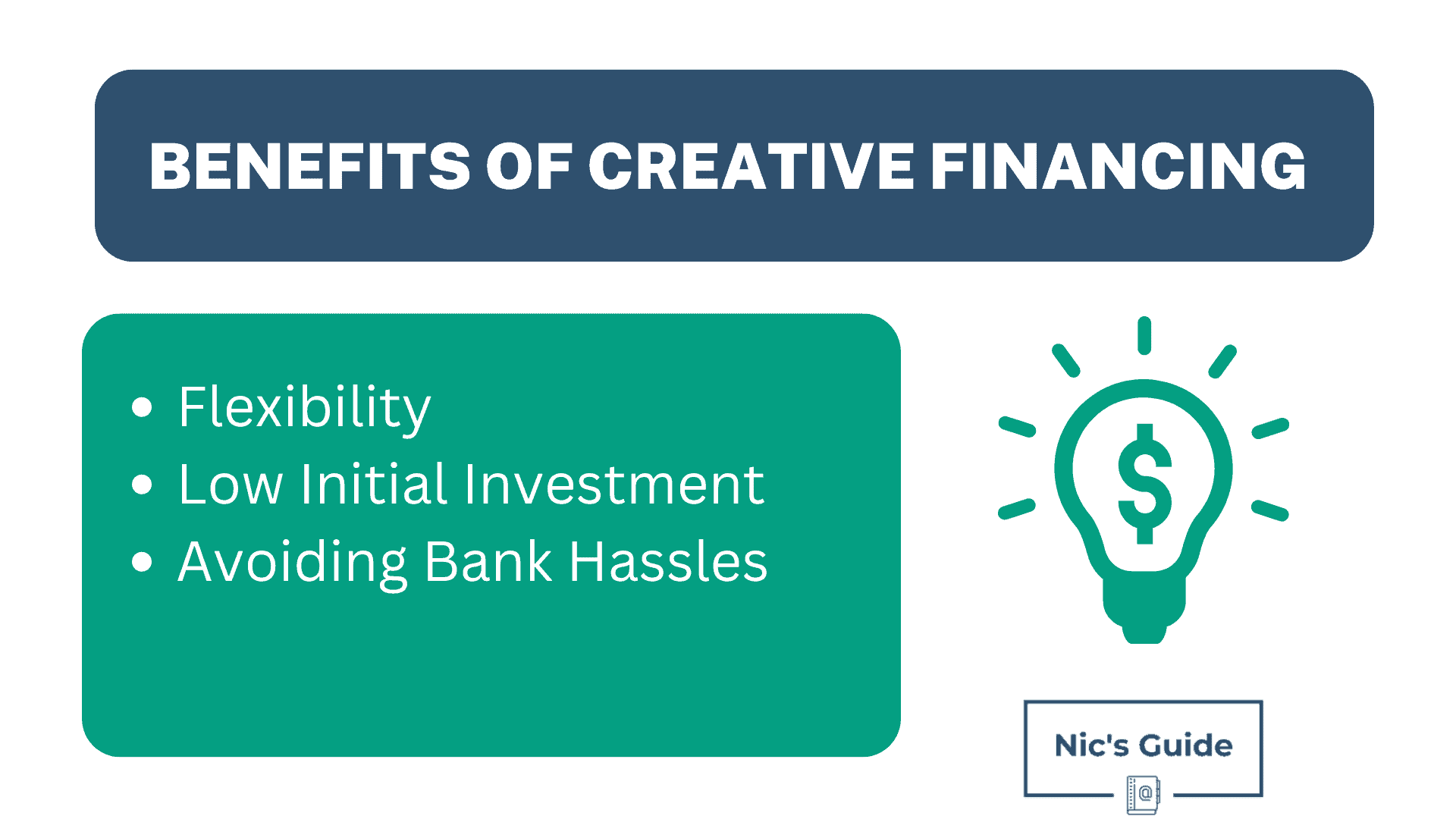 13 Creative Financing Strategies to Try in 2024