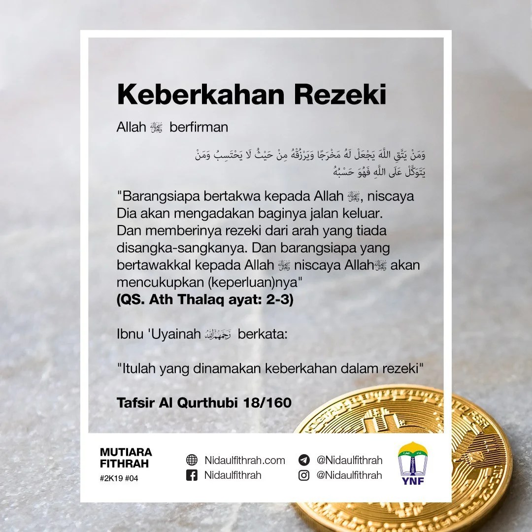 6 Amalan Pembuka Pintu Rezeki – Solusi Investasi Akhirat Anda