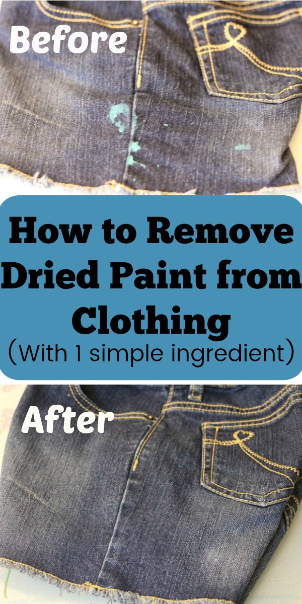 How to Remove Dried Paint Nifty Thrifty DIYer