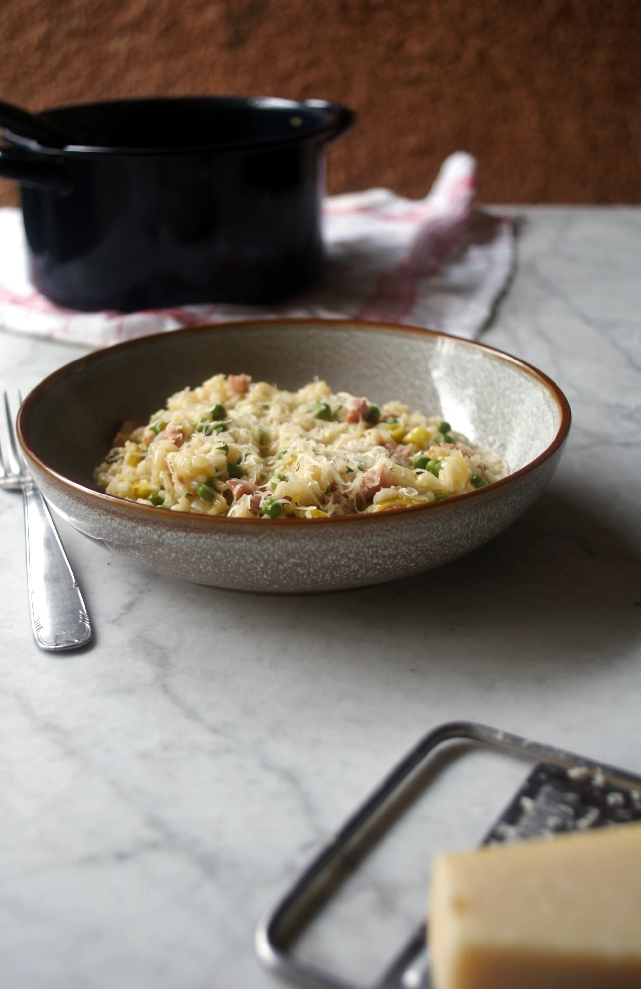 Easy OvenBaked Risotto with Leek and Sage From France, With Love