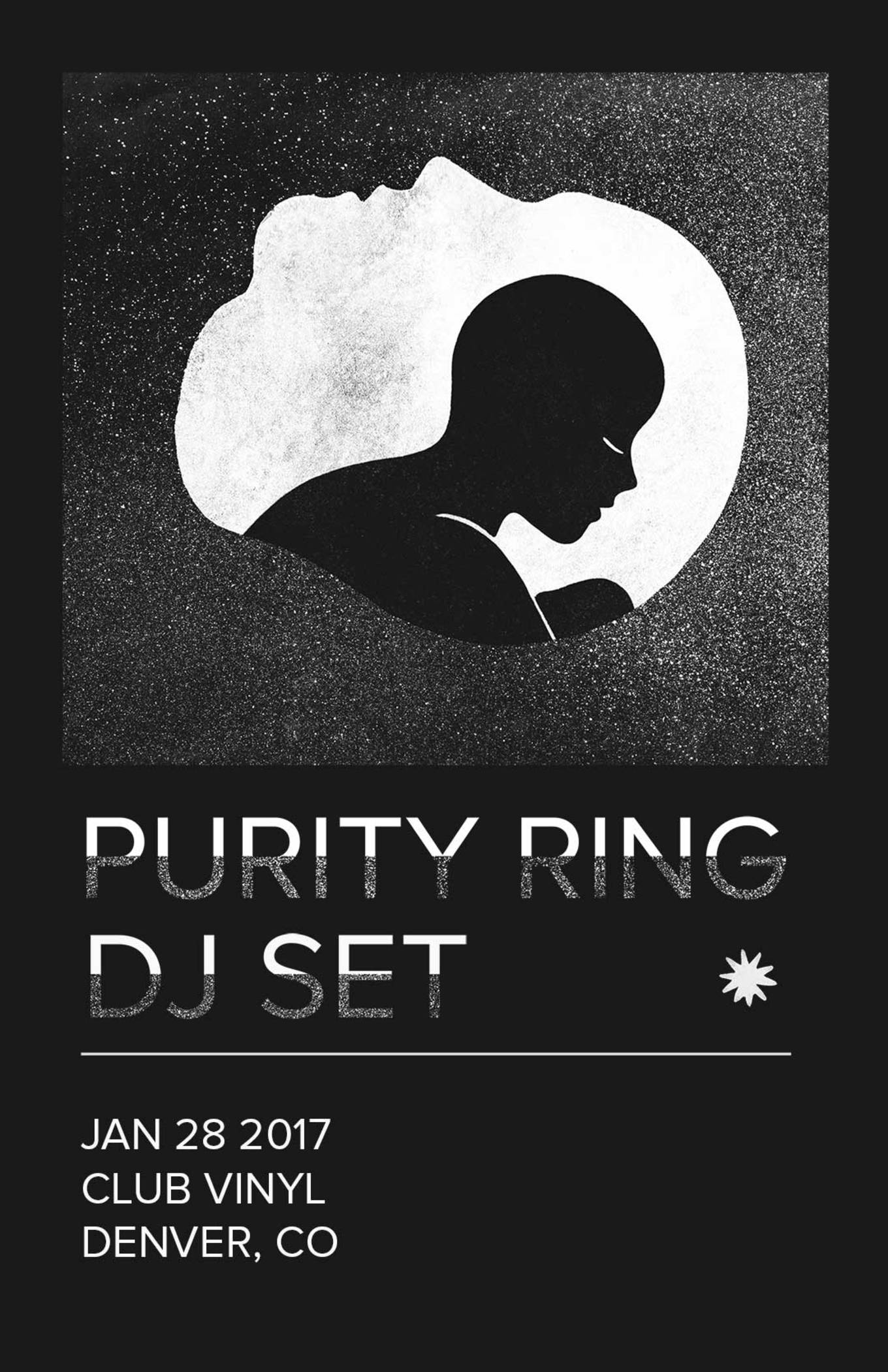 Purity Ring DJ Set Tickets Club Vinyl, Denver, CO January 28, 2017