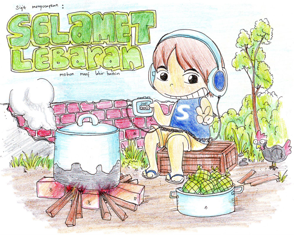 Idul Fitri Versi Anime Puasa 2018