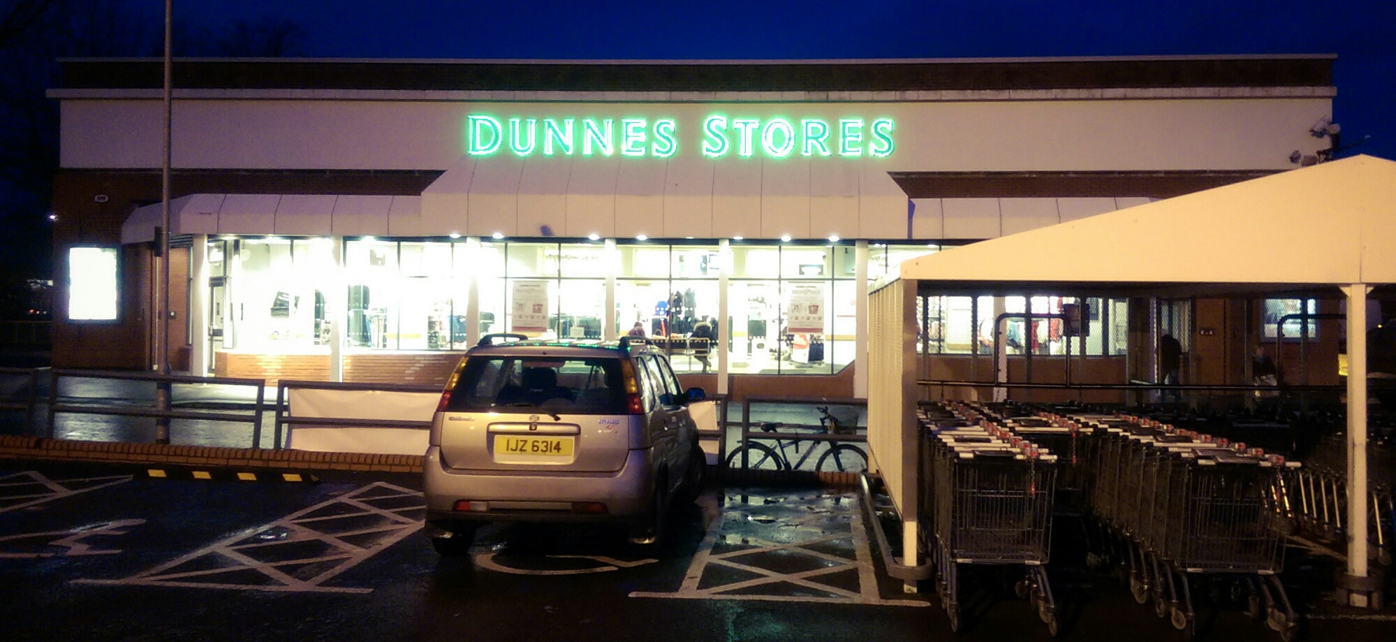 Dunnes Stores Belfast cycling facilities Northern Ireland Greenways