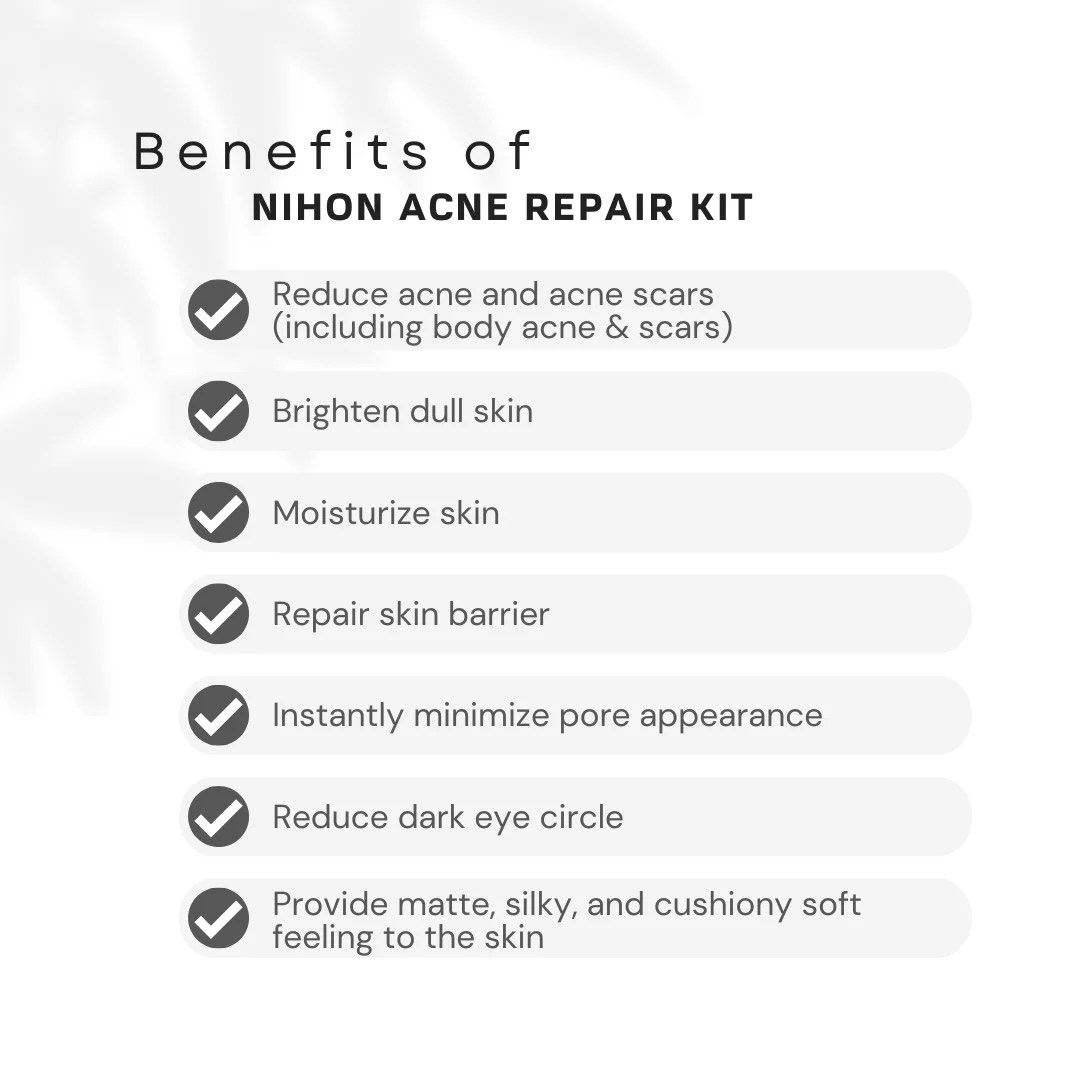 Acne Repair Kit NIHON skin
