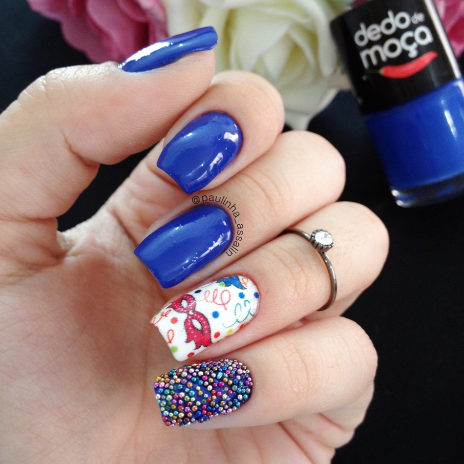 Unhas Inspiração para o Carnaval. Niina Secrets