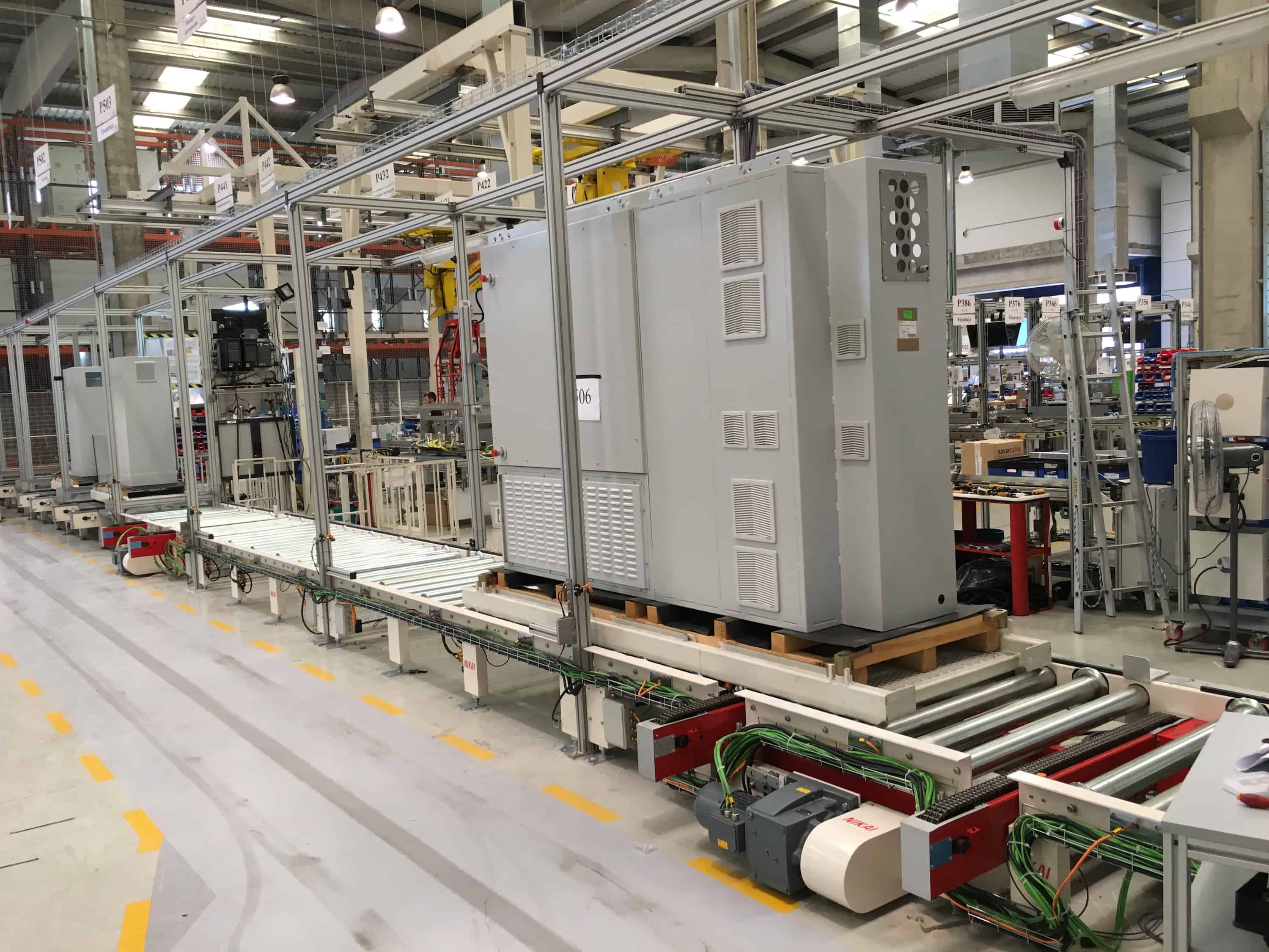 Electrical assembly line Nikai Systems