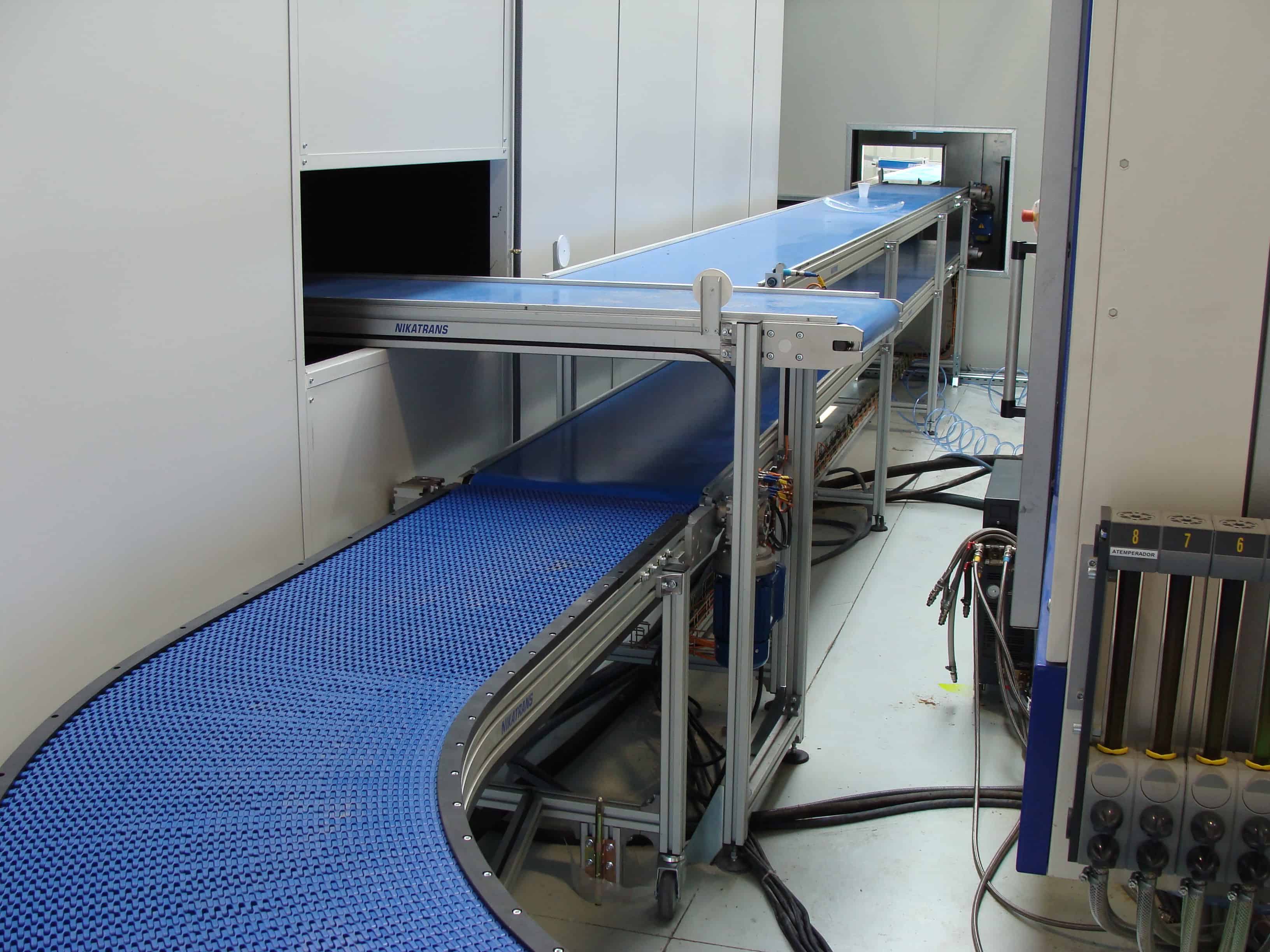 Modular Plastic Belt Conveyor Nikai Systems