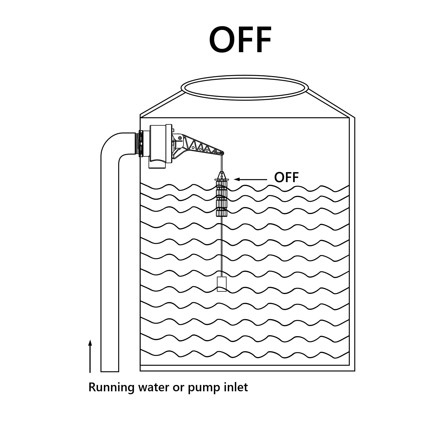 Automatic Topup Tank Valve