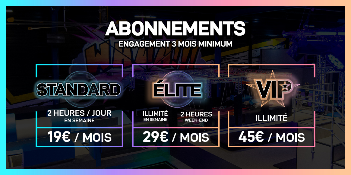 Tarifs et Code Promo Trampoline Park Nikito