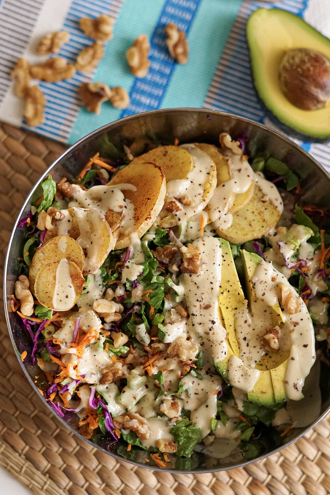 Vegan "Honey" Mustard Dressing Nikki Vegan