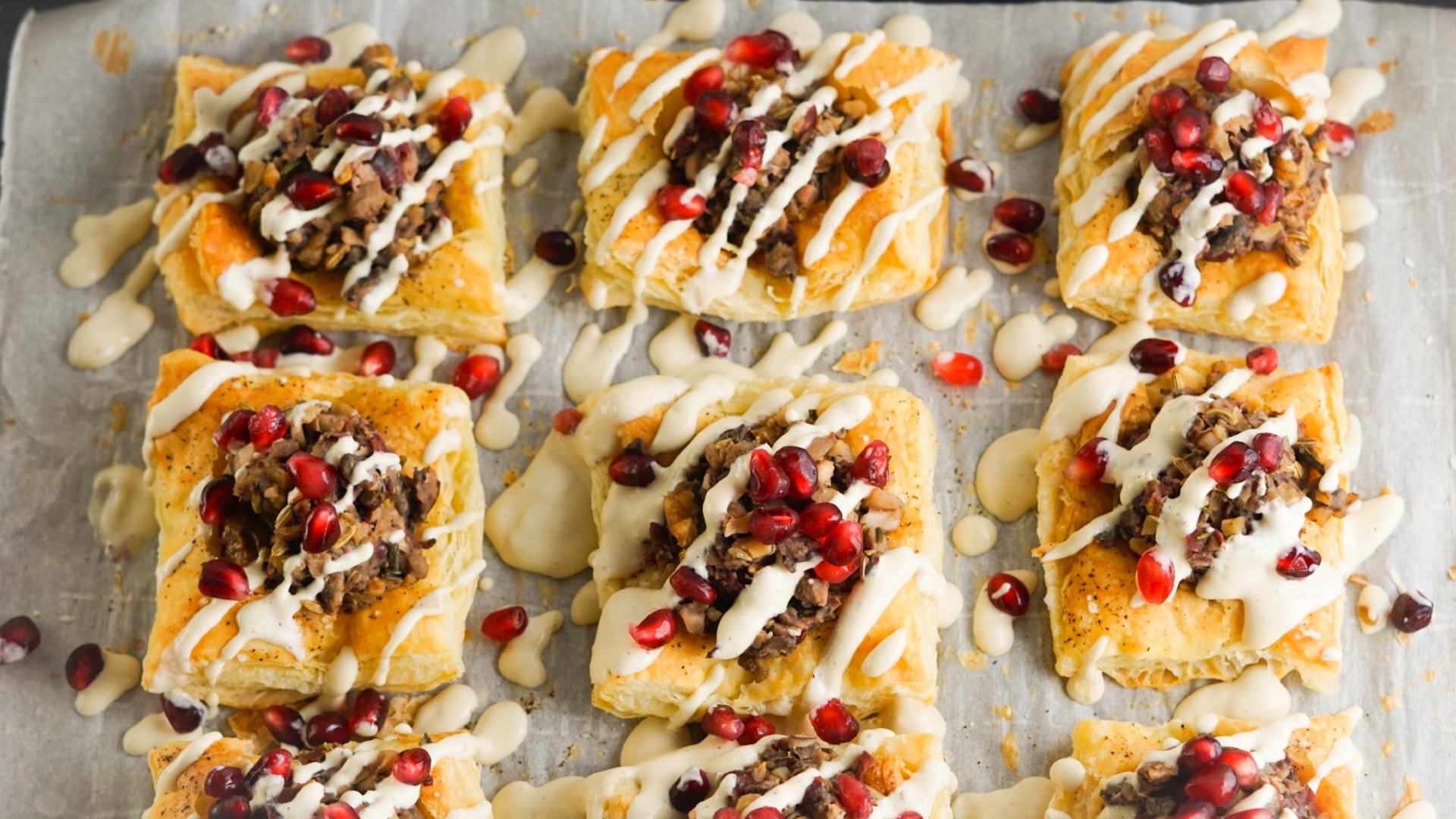 Savory Vegan Puff Pastry Tarts Nikki Vegan