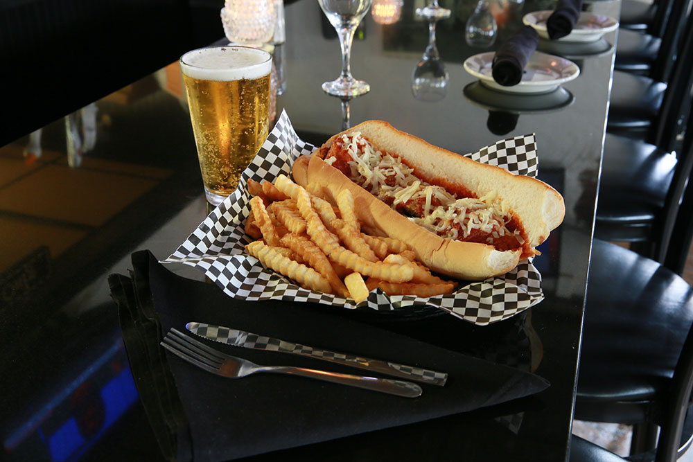 Meatball Grinder Nikolas Pizza