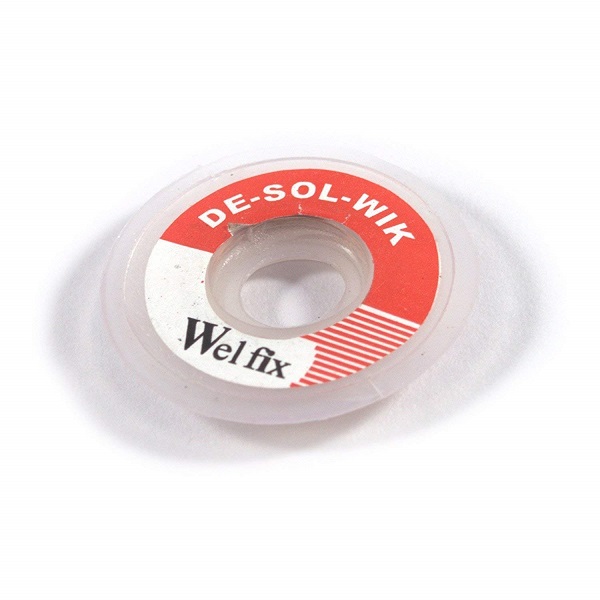 DeSoldering wire (desoldering wik) WELFIX Electronic Components