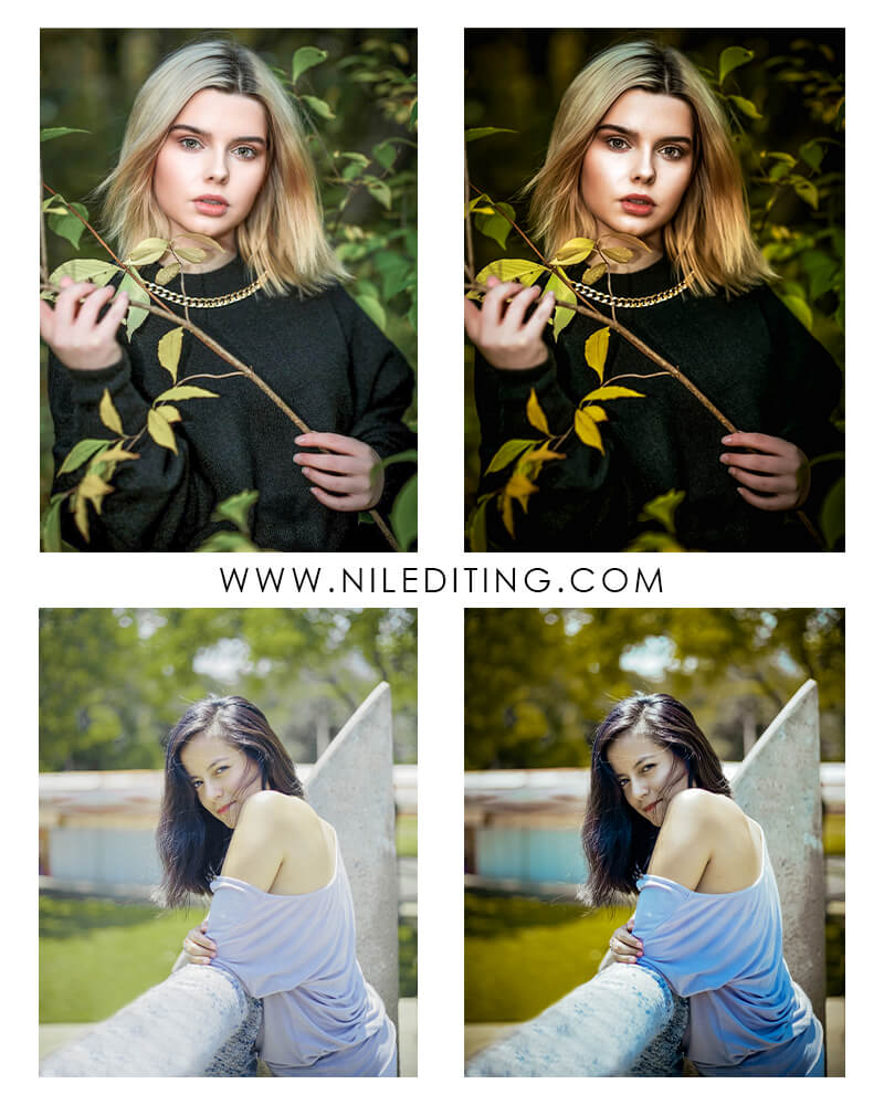 Outdoor Portrait Photography Preset Lightroom Nil Editing