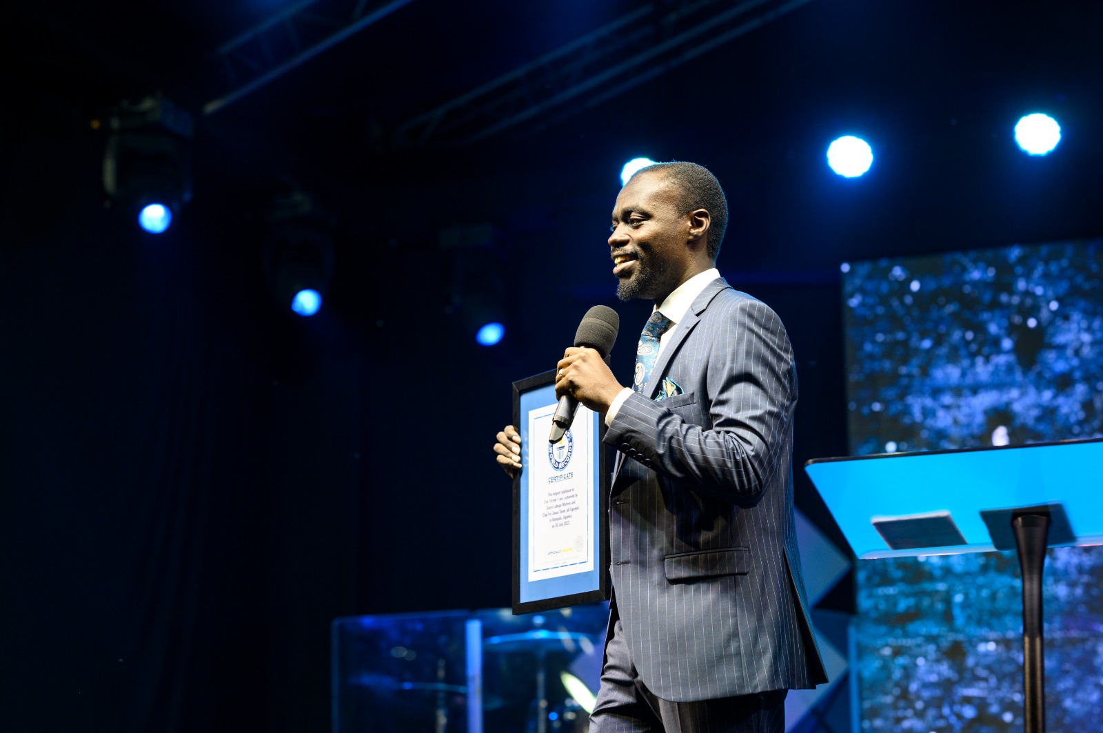 Phaneroo Ministries confirmed by Guinness World Records for clapping