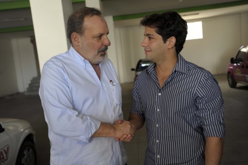 Lessinho, do PSB Trindade com Armando