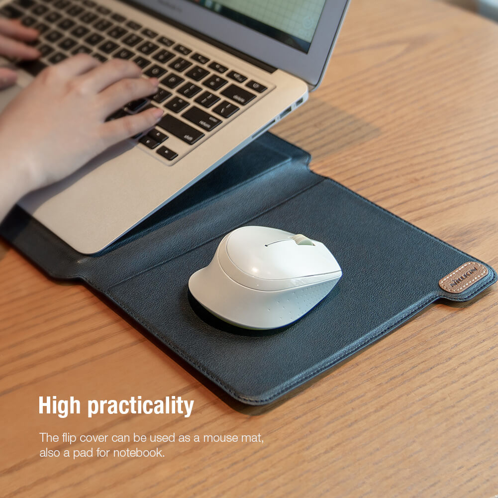 Nillkin Versatile Leather Sleeve / Laptop Case 14 "with Stand / Mouse