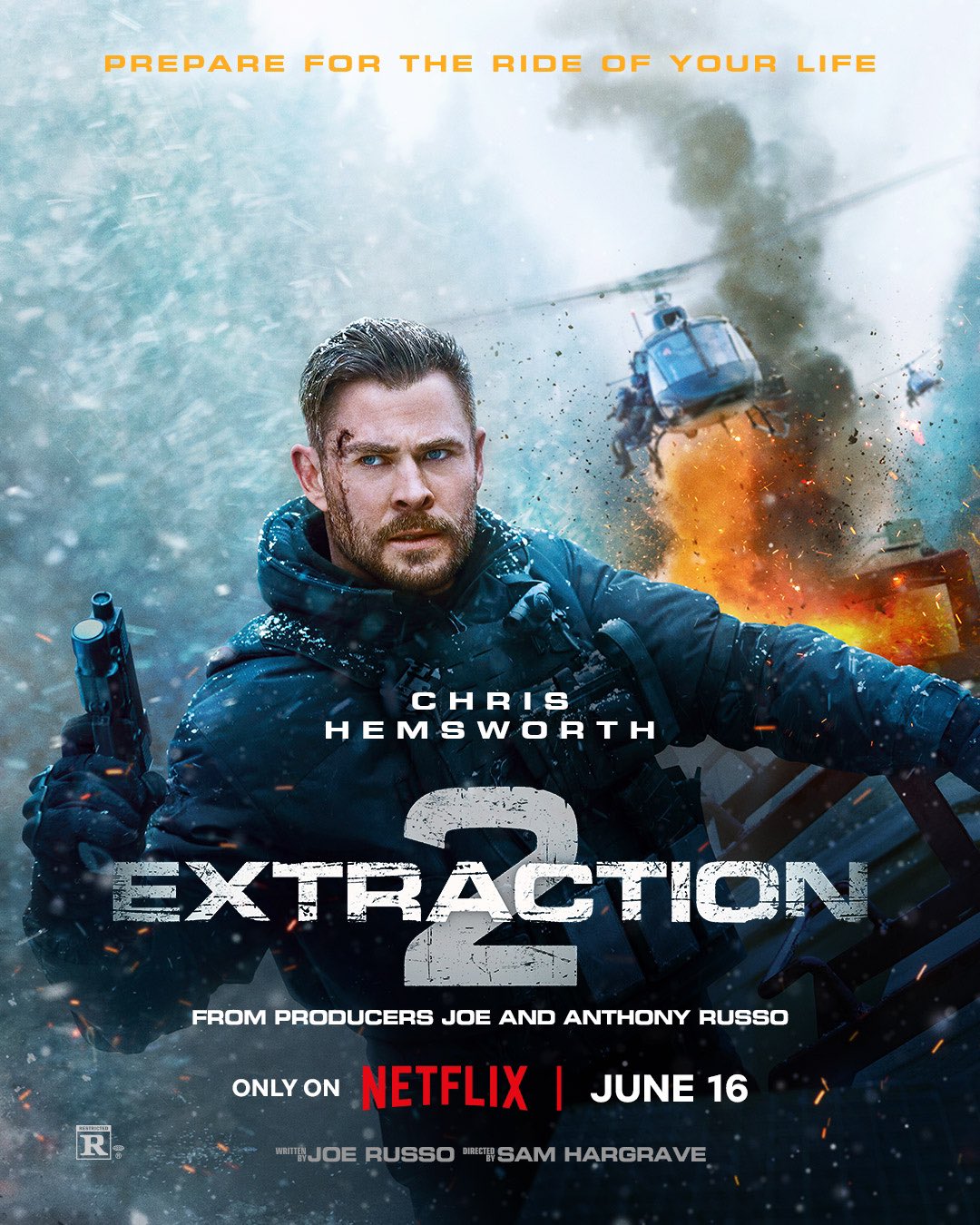 Extraction 2 is set to be released on Netflix on June 16, 2023 Nilsen Report