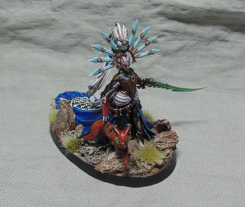 Army Project Ynnari, épisode 1. Personnages ynnaris 40k craftworld QG